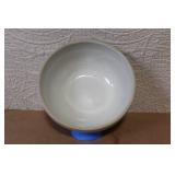 Handmade White Ceramic Bowl 6 Inch Diameter