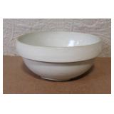 Handmade White Ceramic Bowl 6 Inch Diameter