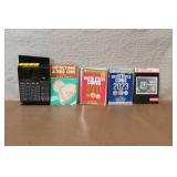 Coin Counter and Collectibles Reference Book Lot with Stamp Collecting Guide