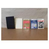 Coin Counter and Collectibles Reference Book Lot with Stamp Collecting Guide