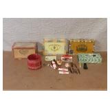 Vintage Cigar Boxes and Collectible Miscellaneous Lot