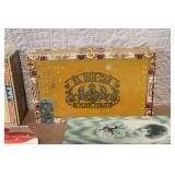 Vintage Cigar Boxes and Collectible Miscellaneous Lot