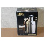 uKeg 64 Stainless Steel Pressurized Growler with CO2 Chargers