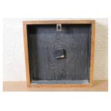 Standard Electric Time Co. Wall Clock in Oak Case