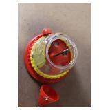 Vintage Ring Ding Clown Plastic Mechanical Bank