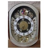 Seiko Melodies in Motion Wall Clock with Rotating Figures and Musical Selection