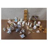 Collection of Vintage Bunny and Animal Figurines