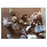 Collection of Vintage Bunny and Animal Figurines