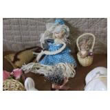 Collection of Vintage Bunny and Animal Figurines
