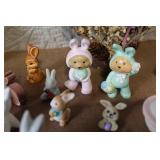 Collection of Vintage Bunny and Animal Figurines