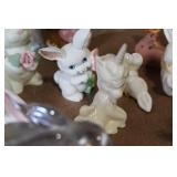 Collection of Vintage Bunny and Animal Figurines