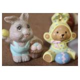 Collection of Vintage Bunny and Animal Figurines