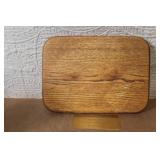 Military Medic Service Appreciation Sculpture with Wood Base and Plaque