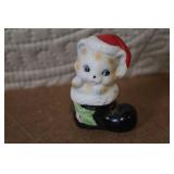 Collection of Miniature Animal Figurines, Angels, Bears, and Trinkets