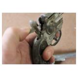 Pair of Vintage Sure Shot Toy Cap Guns with Western Design Grips