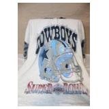 Dallas Cowboys Super Bowl XXVII Rose Bowl Sweatshirt Size One