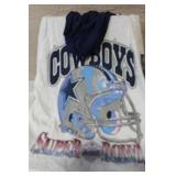 Dallas Cowboys Super Bowl XXVII Rose Bowl Sweatshirt Size One