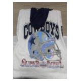 Dallas Cowboys Super Bowl XXVII Rose Bowl Sweatshirt Size One