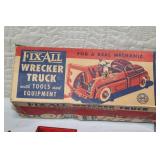 Vintage Toy Trucks and Tractor Collection with Original Boxes and Accessories