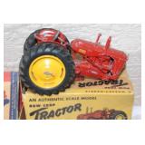 Vintage Toy Trucks and Tractor Collection with Original Boxes and Accessories
