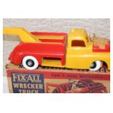 Vintage Toy Trucks and Tractor Collection with Original Boxes and Accessories