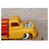 Vintage Toy Trucks and Tractor Collection with Original Boxes and Accessories