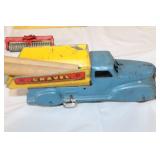 Vintage Toy Trucks and Tractor Collection with Original Boxes and Accessories