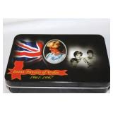 Princess Diana The Rose Forever Commemorative Folding Knife with Tin Case