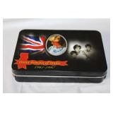 Princess Diana The Rose Forever Commemorative Folding Knife with Tin Case