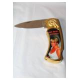 Princess Diana The Rose Forever Commemorative Folding Knife with Tin Case