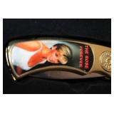 Princess Diana The Rose Forever Commemorative Folding Knife with Tin Case