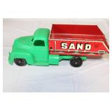 Vintage MAR Toy Crane and Sand Dump Truck Set