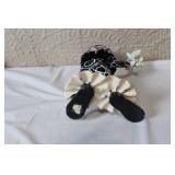 Collection of 8 Clown Figurines and Porcelain Doll