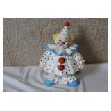 Collection of 8 Clown Figurines and Porcelain Doll