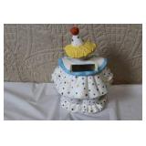 Collection of 8 Clown Figurines and Porcelain Doll