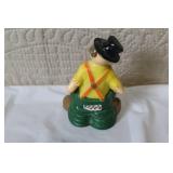 Collection of 8 Clown Figurines and Porcelain Doll