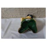 Collection of 8 Clown Figurines and Porcelain Doll
