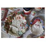 Large Assorted Lot of Vintage and Modern Christmas Decorations and Ornaments