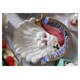 Large Assorted Lot of Vintage and Modern Christmas Decorations and Ornaments