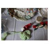 Large Assorted Lot of Vintage and Modern Christmas Decorations and Ornaments
