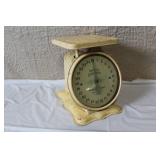 Collection of Vintage Kitchen Tools Including American Family Scale and Enterprise Grinder