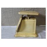 Collection of Vintage Kitchen Tools Including American Family Scale and Enterprise Grinder