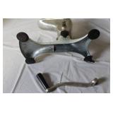 Collection of Vintage Kitchen Tools Including American Family Scale and Enterprise Grinder
