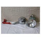 Collection of Vintage Kitchenware and Cast Iron Items