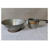 Collection of Vintage Kitchenware and Cast Iron Items