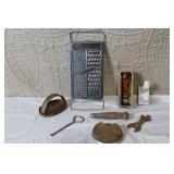Collection of Vintage Kitchen Utensils and Hand Tools