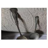 Vintage Mixed Flatware Lot - Spoons, Forks, Knives, Various Patterns