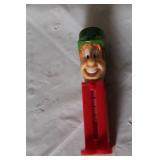 Vintage PEZ Dispenser Collection with Superhero and Character Designs