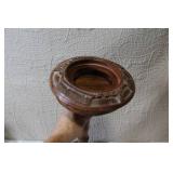 Collection of Hand Carved Wooden Tableware and Decor