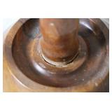 Collection of Hand Carved Wooden Tableware and Decor